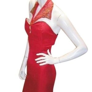 C 0015 gown, formal, after-five, cocktail, bride